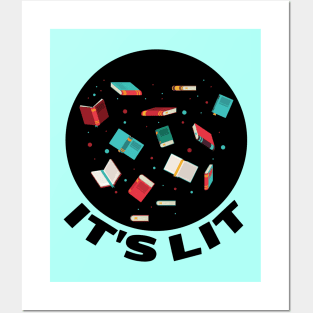 It's Lit | Books Pun Posters and Art